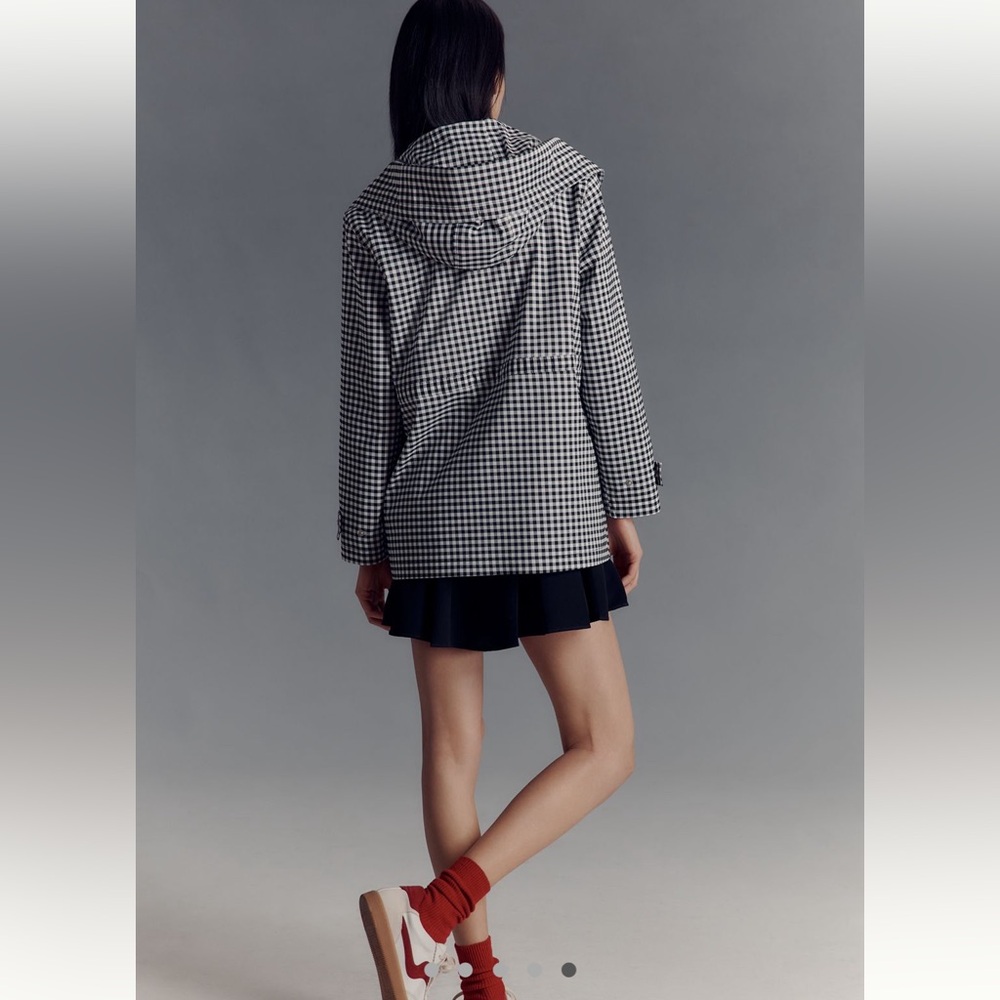 Avec Les Filles Black and White Checkered Utility Jacket - Picture 5 of 5